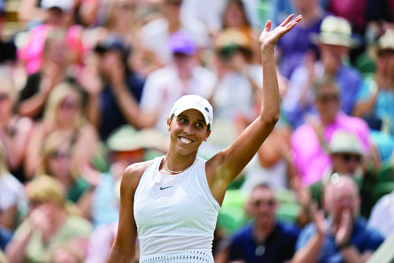 Madison ends Mirra’s dream run to reach 2nd Wimbledon QF
