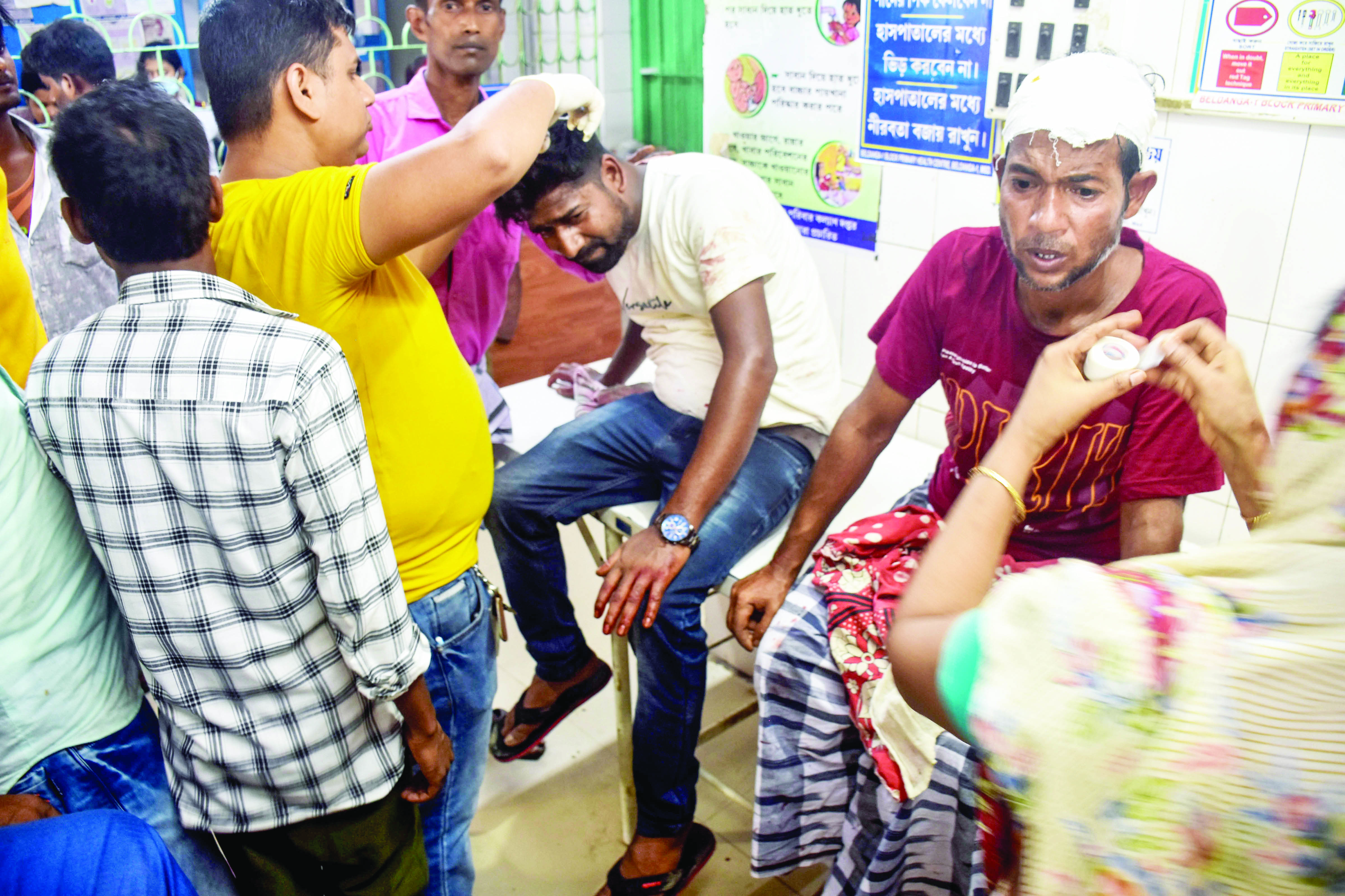 Two TMC workers dead in poll violence in Murshidabad Two TMC workers dead in poll violence in Murshidabad