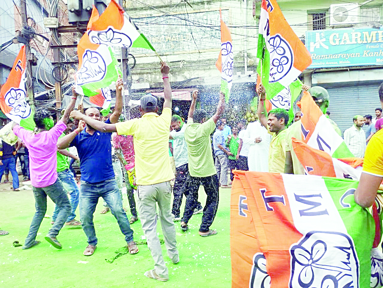 Malda: Out of 1,463 GPs, TMC bags 706 seats till 7 pm
