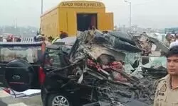 Delhi-Meerut expressway accident leaves 6 dead Delhi-Meerut expressway accident leaves 6 dead