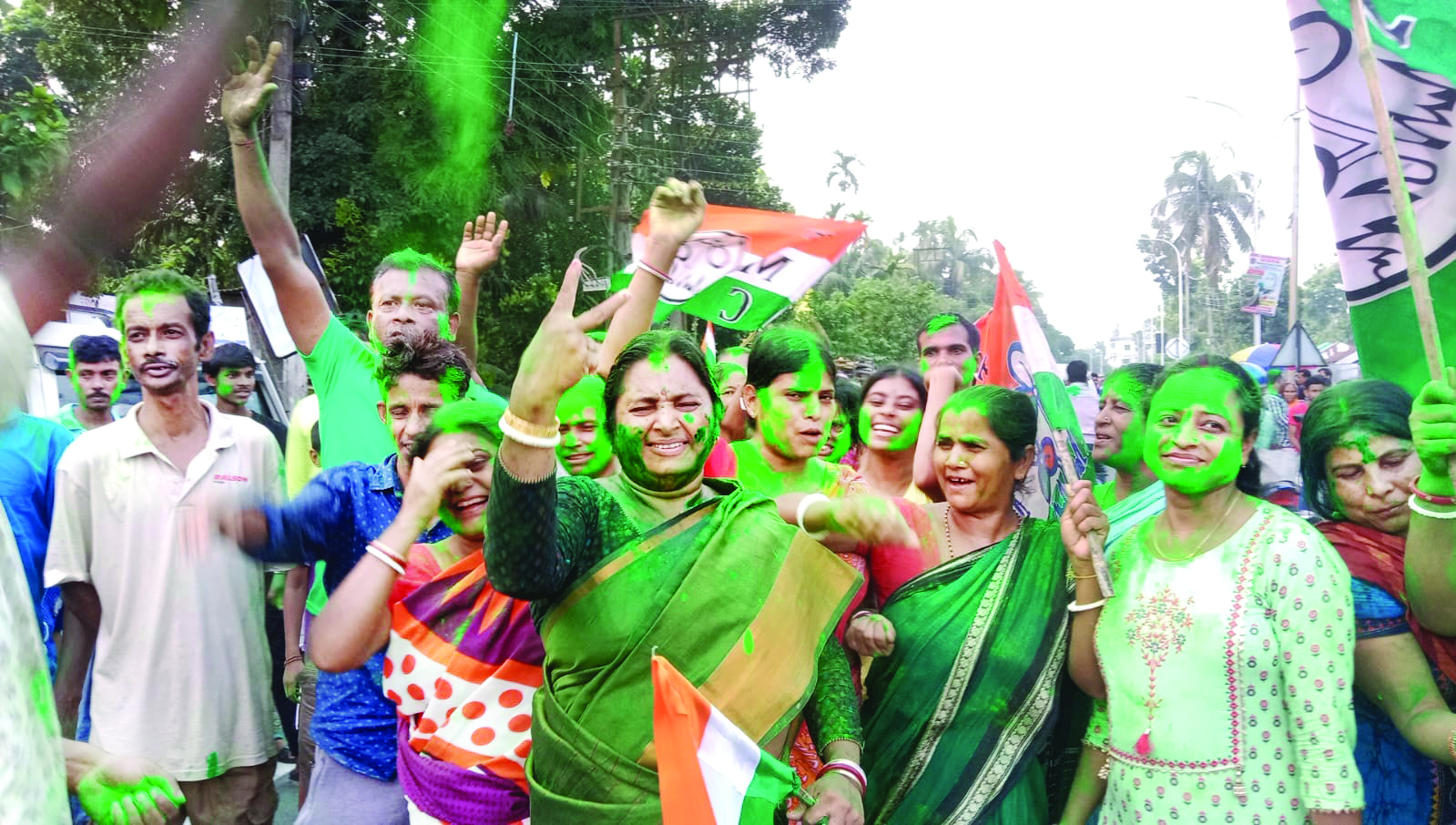 Jalpaiguri: TMC wins 66 of 80 GP