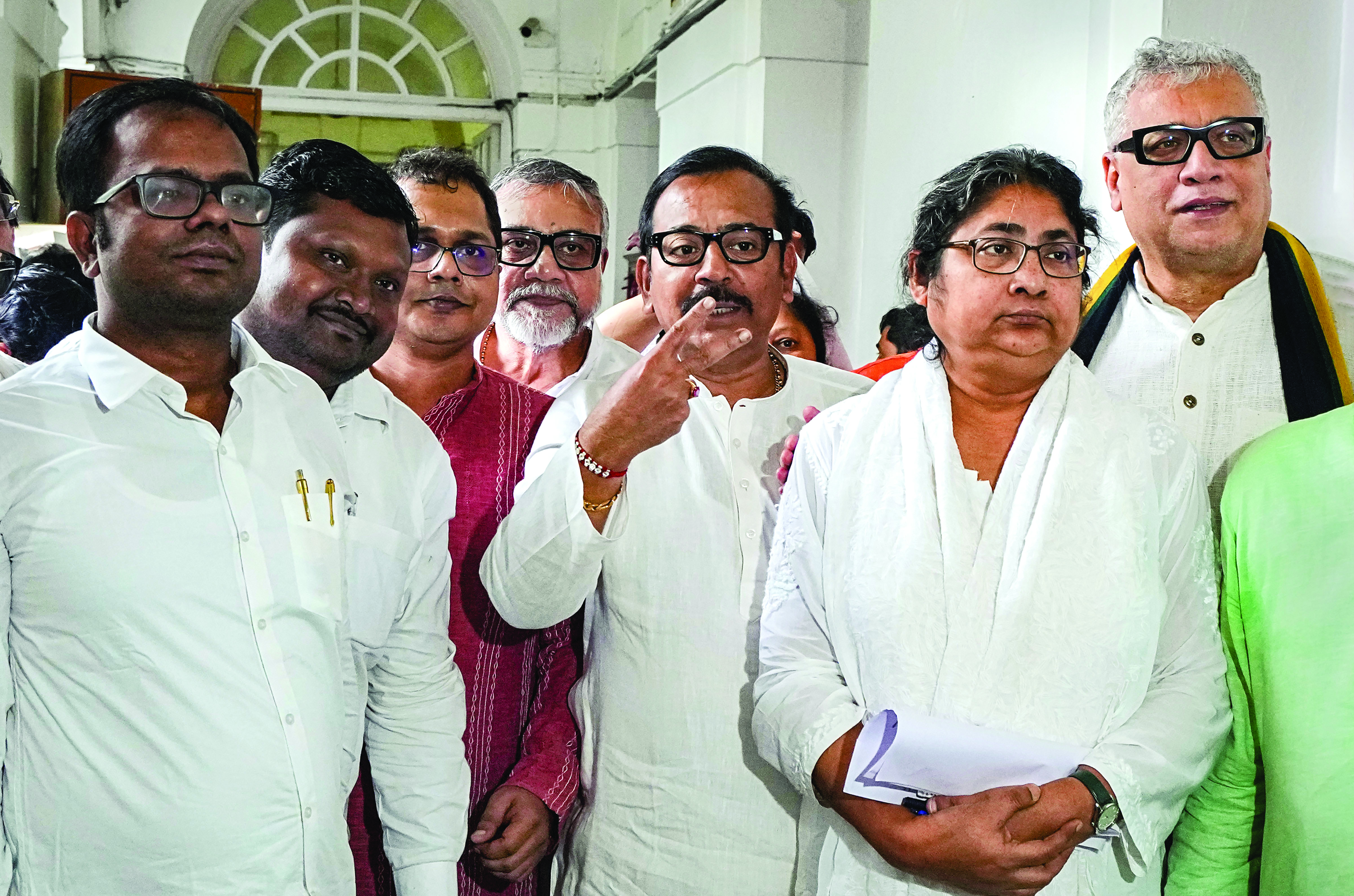 Six TMC candidates submit their nomination for RS polls