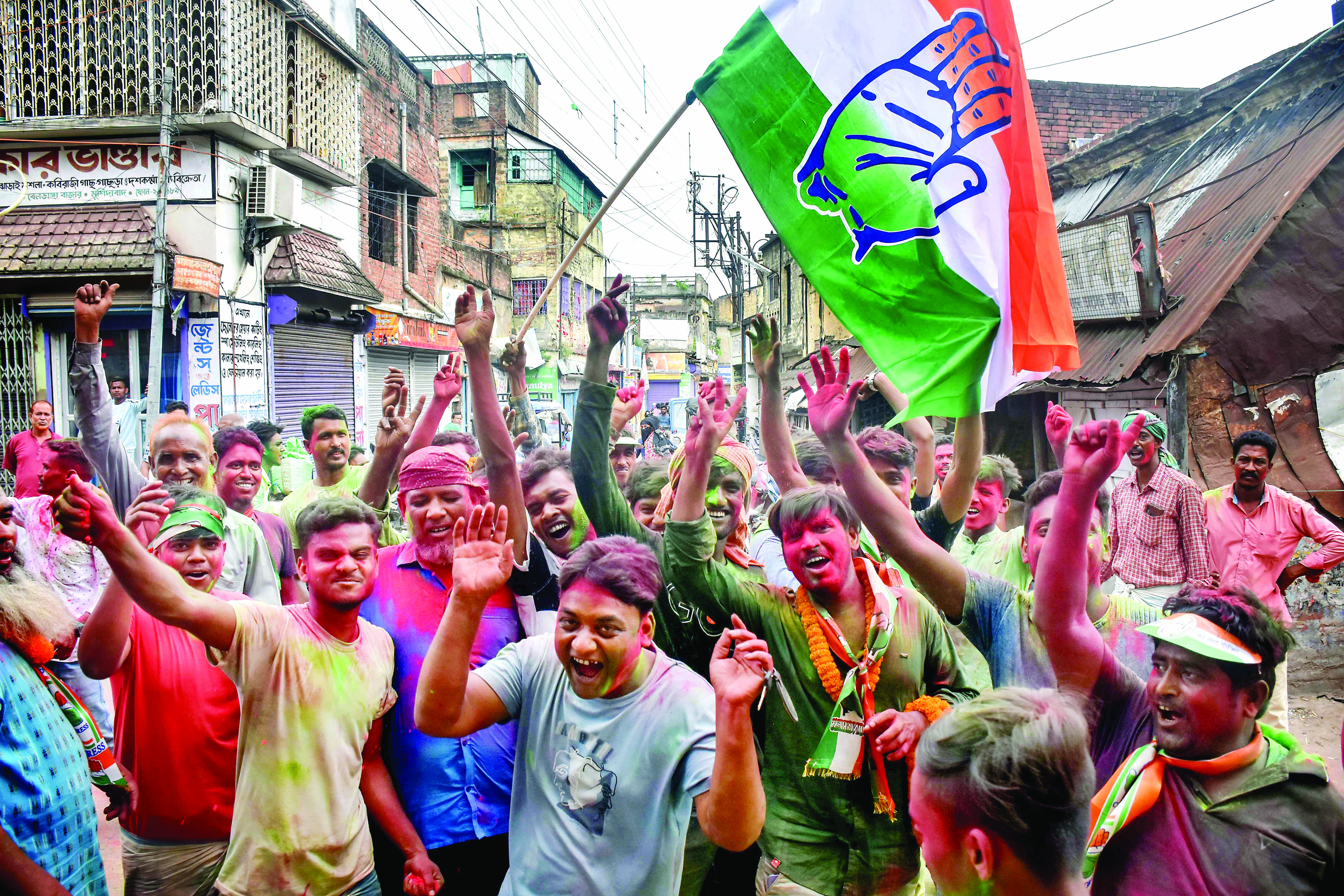 Trinamool leads in 2849 seats in Murshidabad