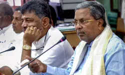 Karnataka CM, Deputy CM  stage silent protest against Rahul Gandhi disqualification