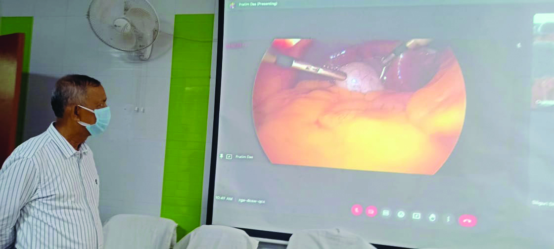 Laparoscopy machine installed in Siliguri District Hospital