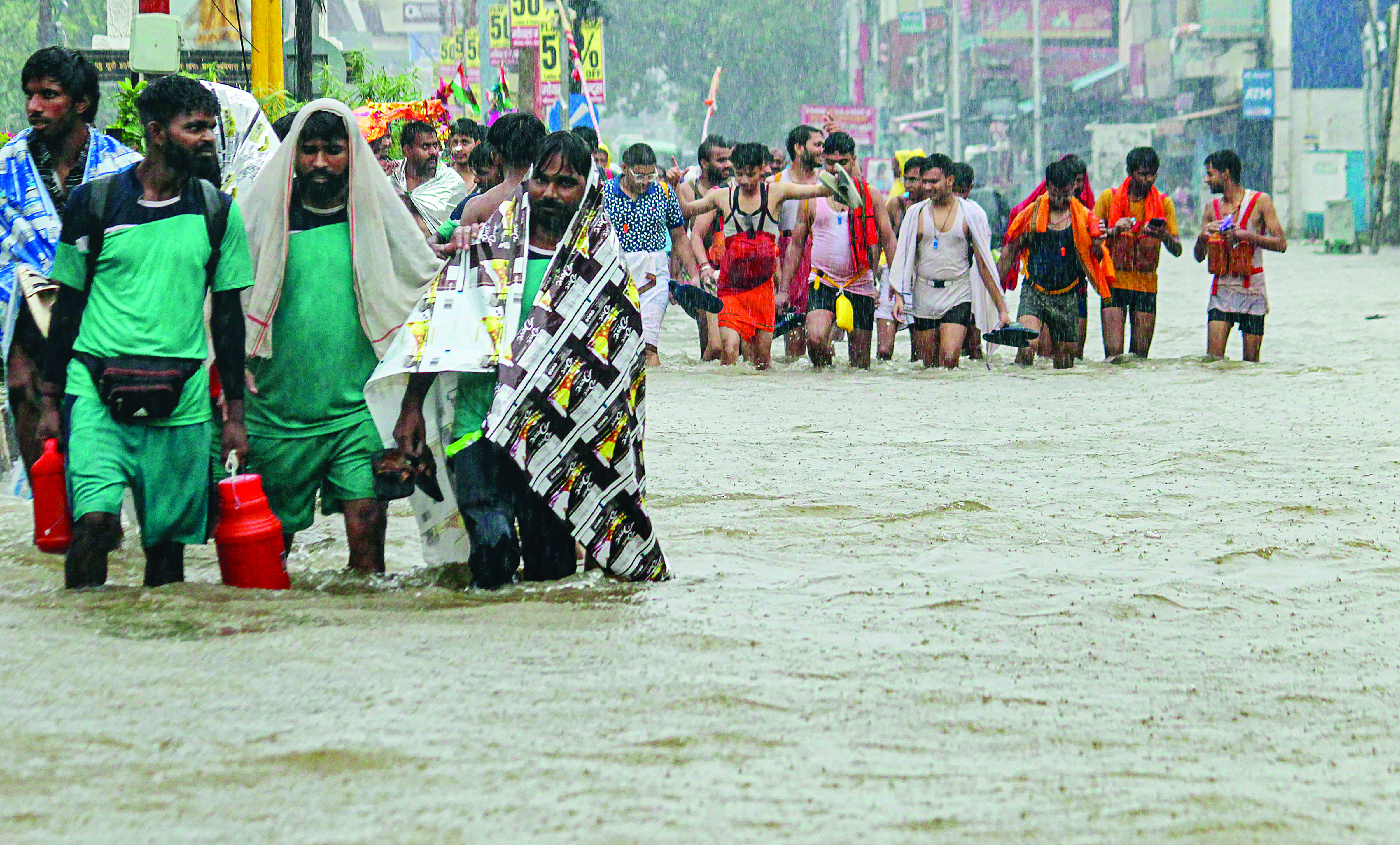14 killed as rains continue to lash Uttar Pradesh; several rivers in spate