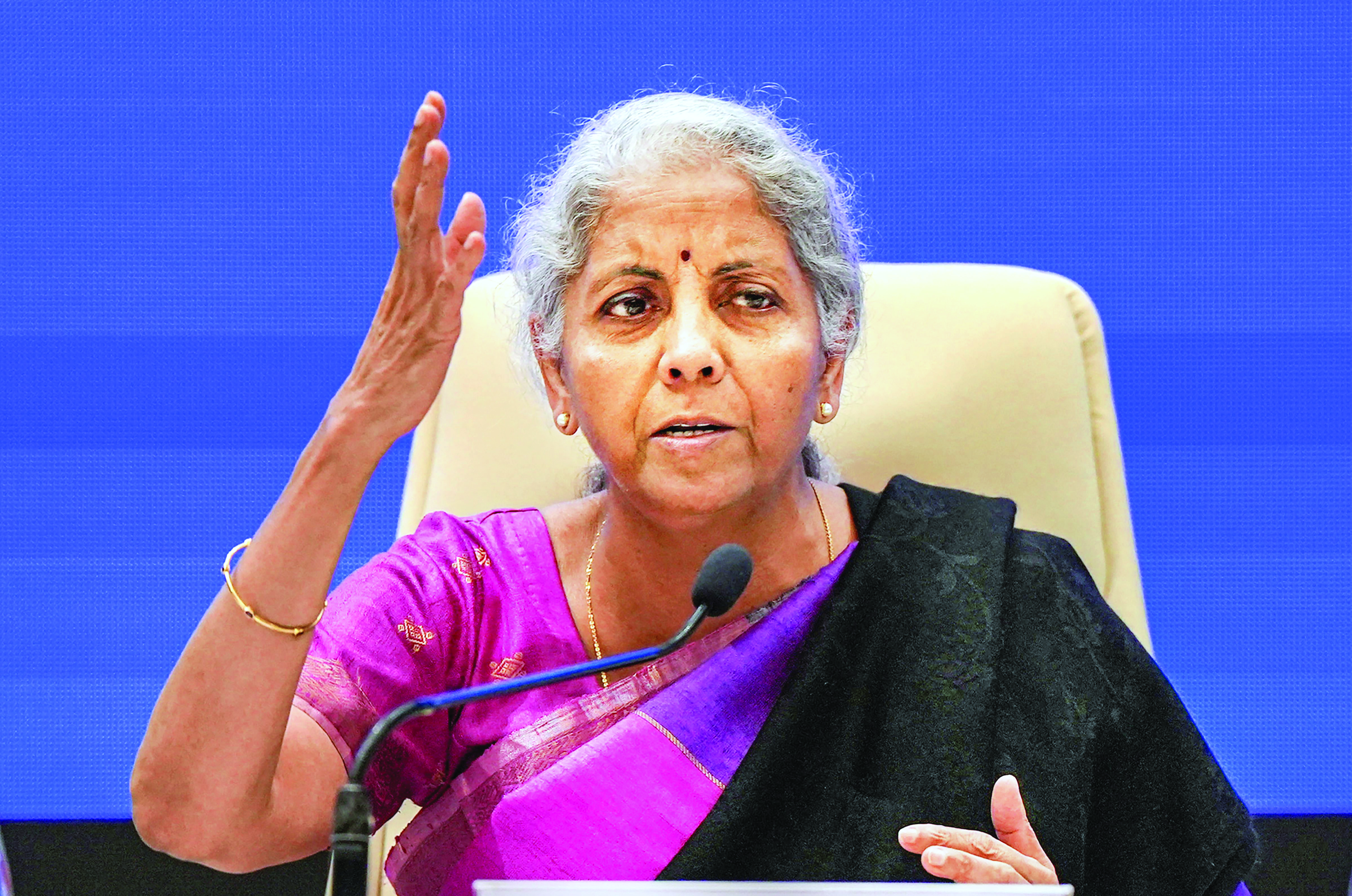 No income tax for people earning up to Rs 7.27 lakh per annum under new tax regime, says Sitharaman No income tax for people earning up to Rs 7.27 lakh per annum under new tax regime, says Sitharaman