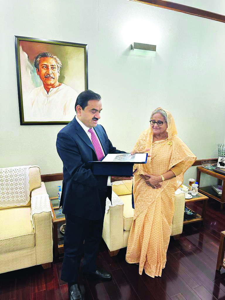 Adani Commissions India’s 1st Transnational Power Project Adani Commissions India’s 1st Transnational Power Project