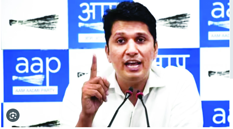 Delhi floods caused under conspiracy by BJP, claims AAP Delhi floods caused under conspiracy by BJP, claims AAP