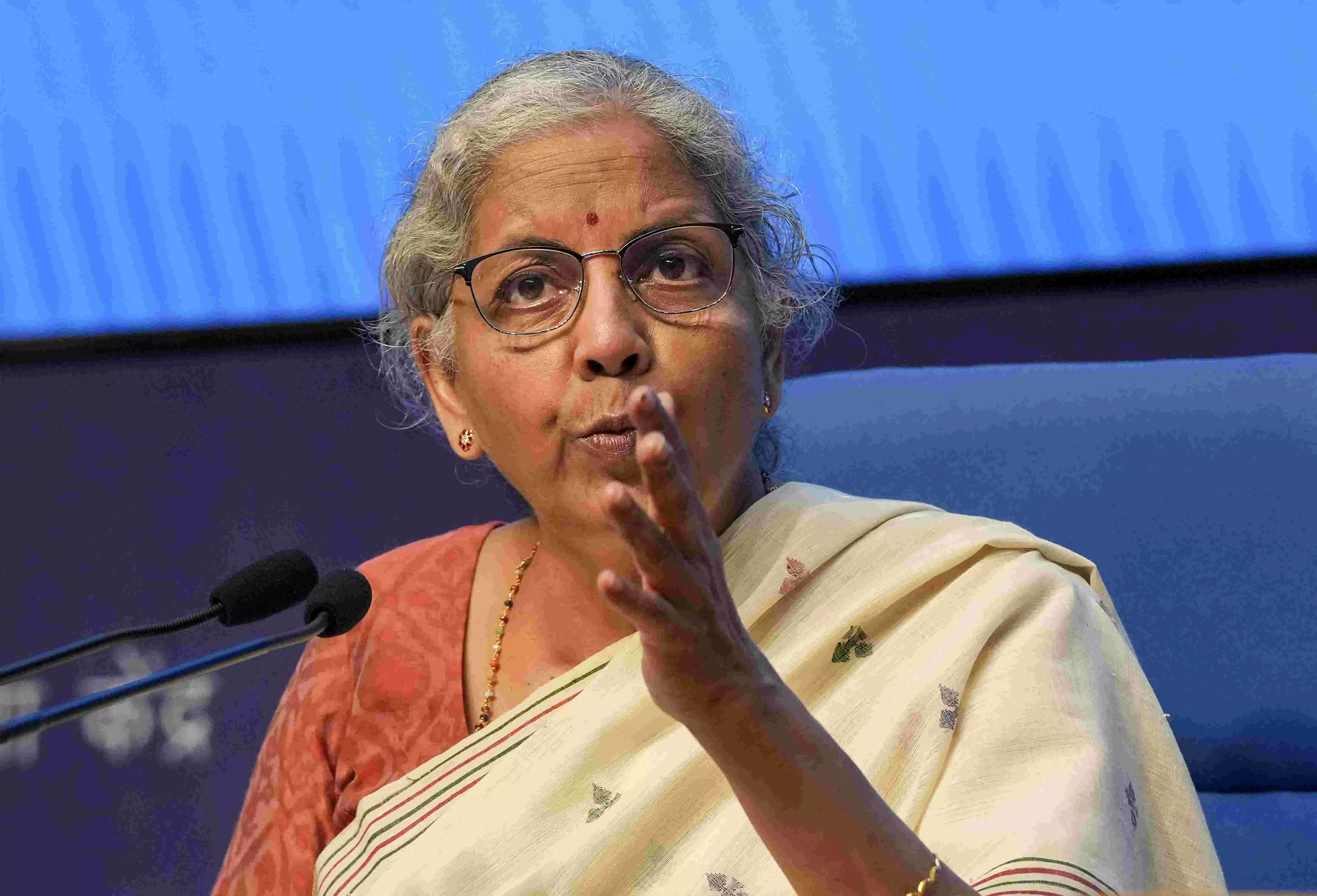 Sitharaman suggests AIIB to use innovative financing ways to address infra needs Sitharaman suggests AIIB to use innovative financing ways to address infra needs