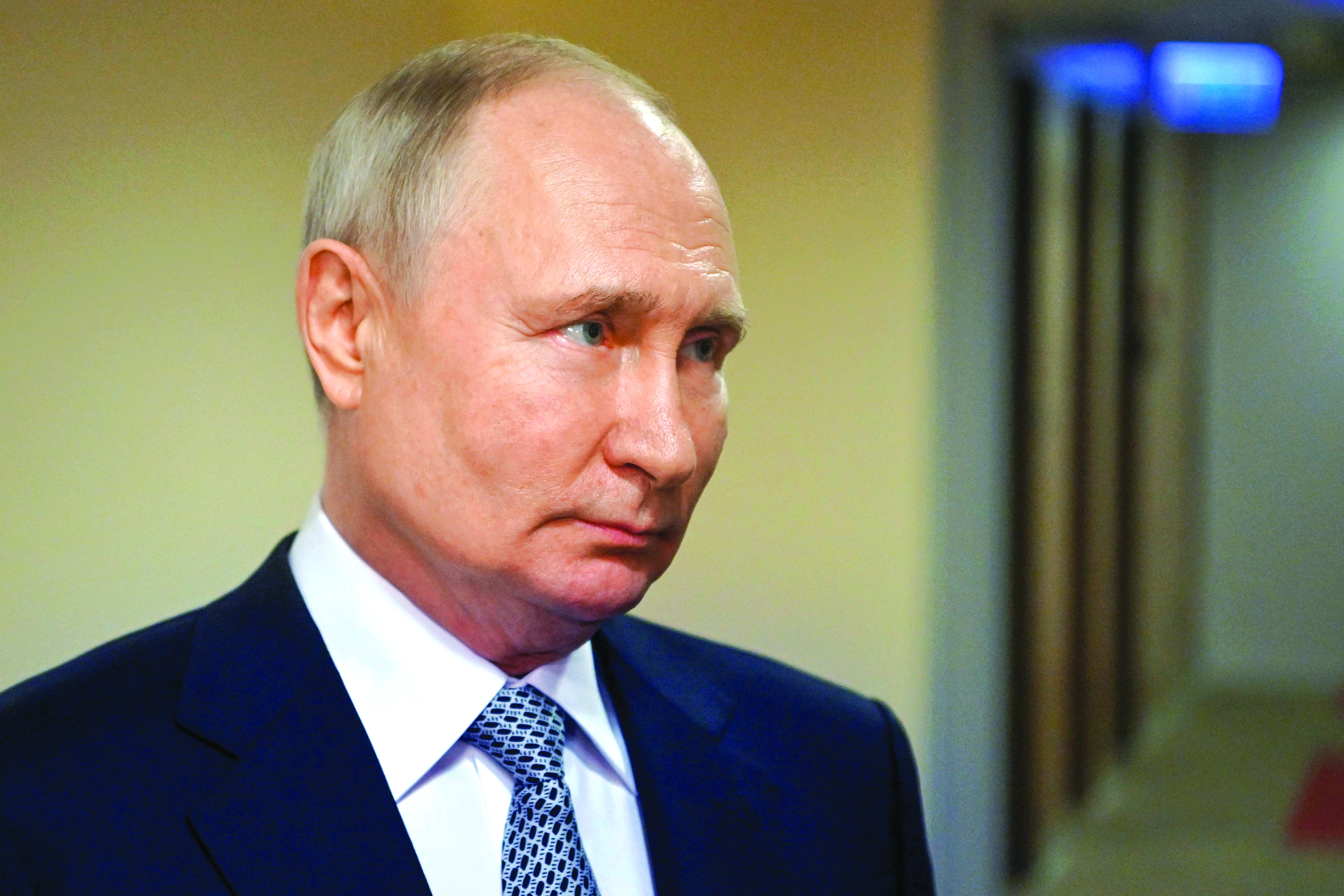 Russia has ‘sufficient stockpile’ of cluster bombs, says Putin
