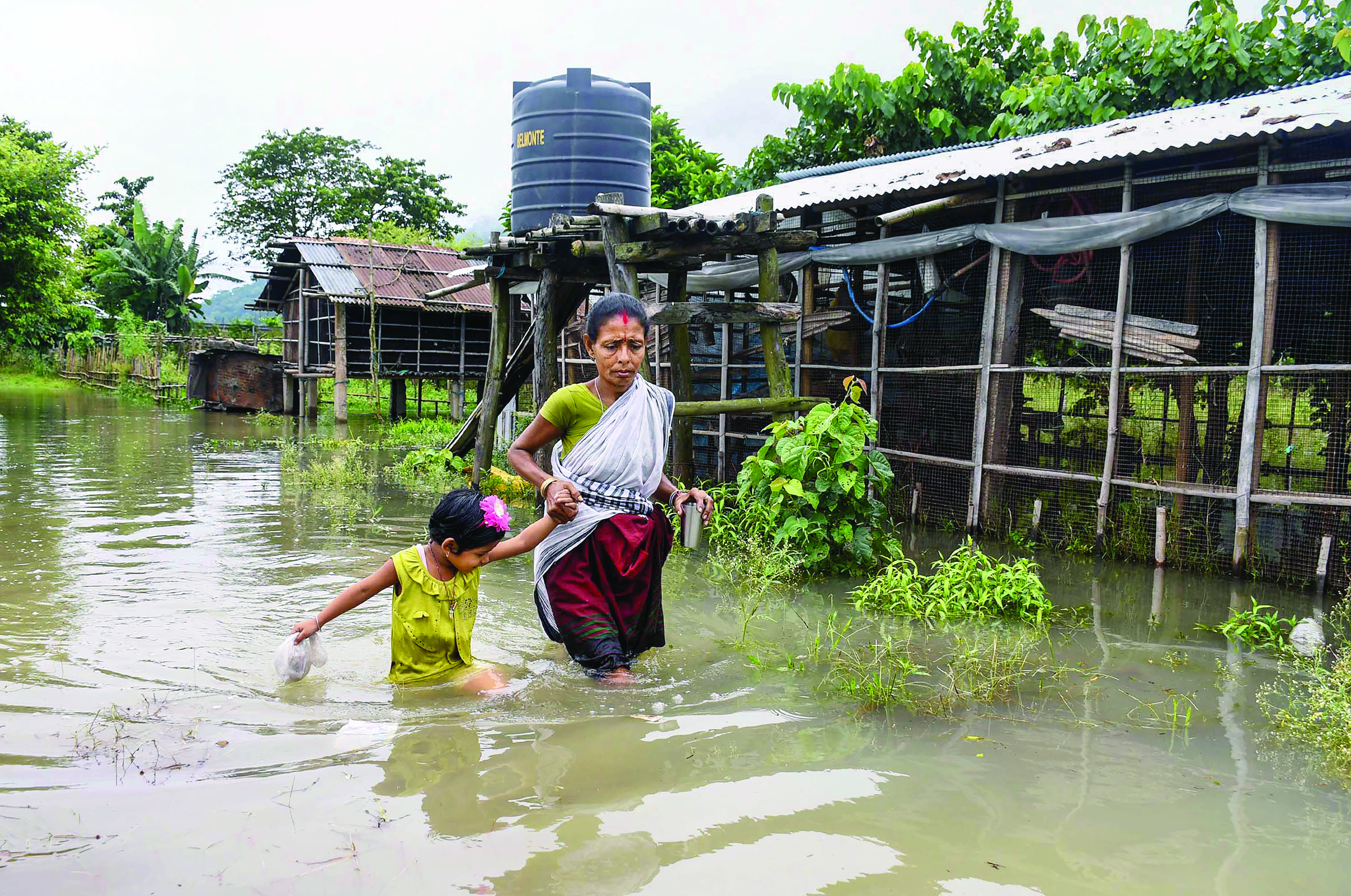 Flood situation in Assam improves marginally, nearly 89K people across 16 districts still reeling under deluge