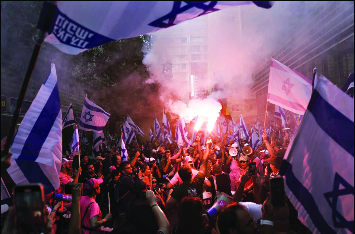 Israel: Protesters block roads in ‘day of disruption’