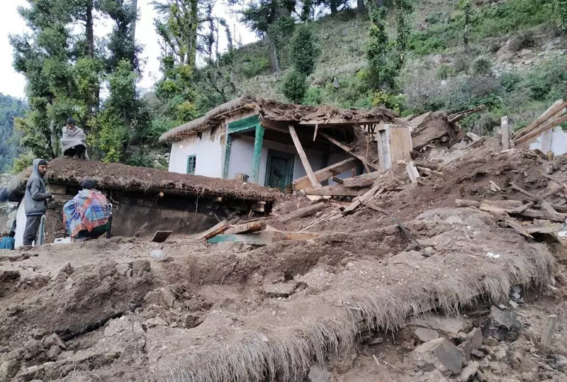 Amid heavy rainfall in parts of Jammu & Kashmir Vaishno Devi yatra gets suspended