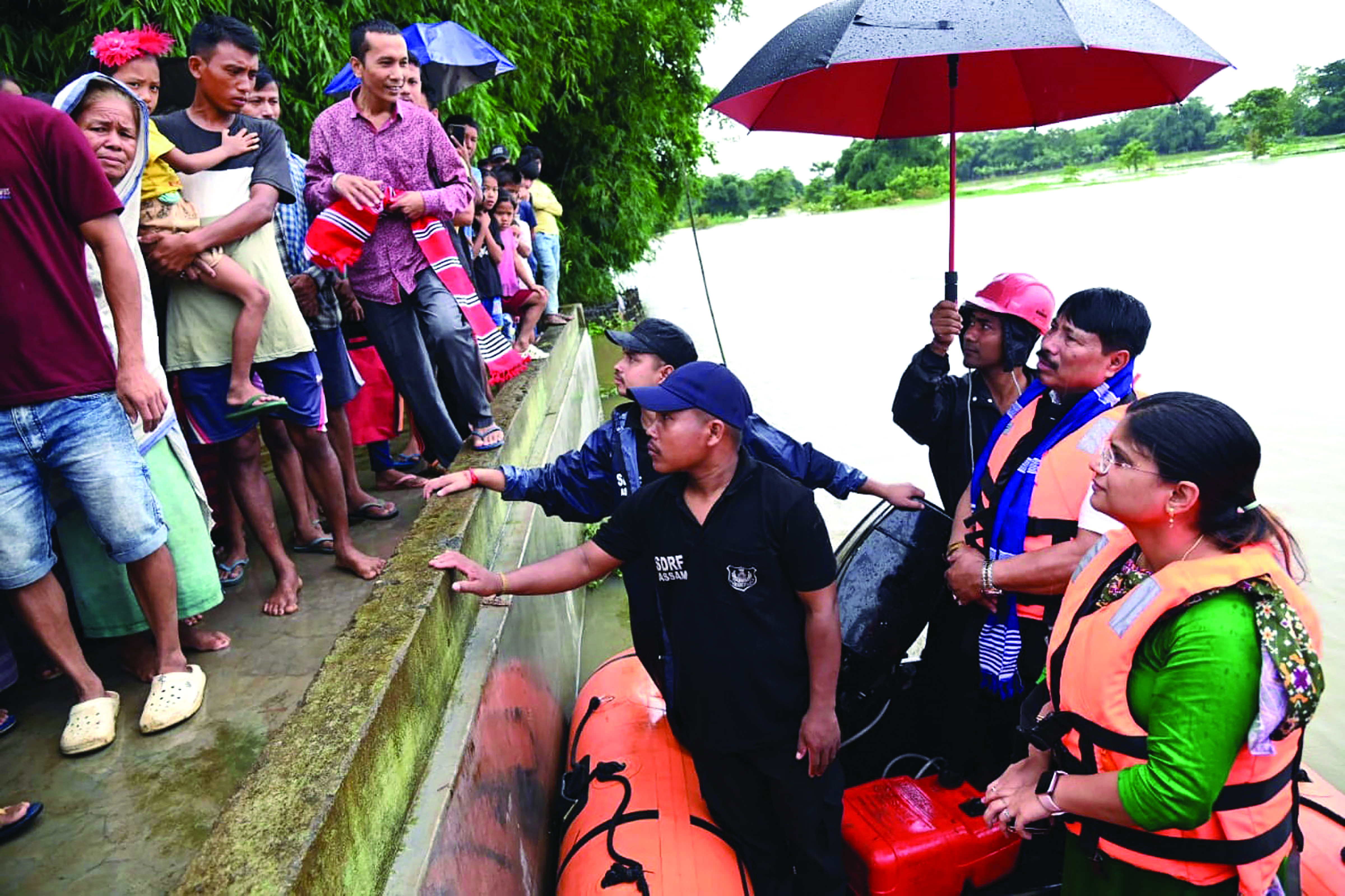 Assam: 63,000 remain affected by floods, one fresh death reported Assam: 63,000 remain affected by floods, one fresh death reported