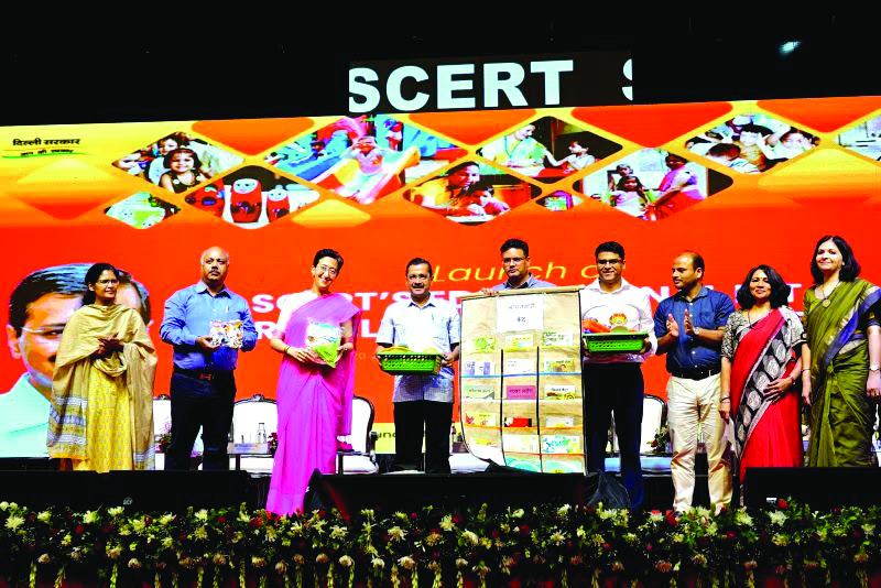 CM Kejriwal unveils   ‘Khel Pitara’ kits for Anganwadi centres