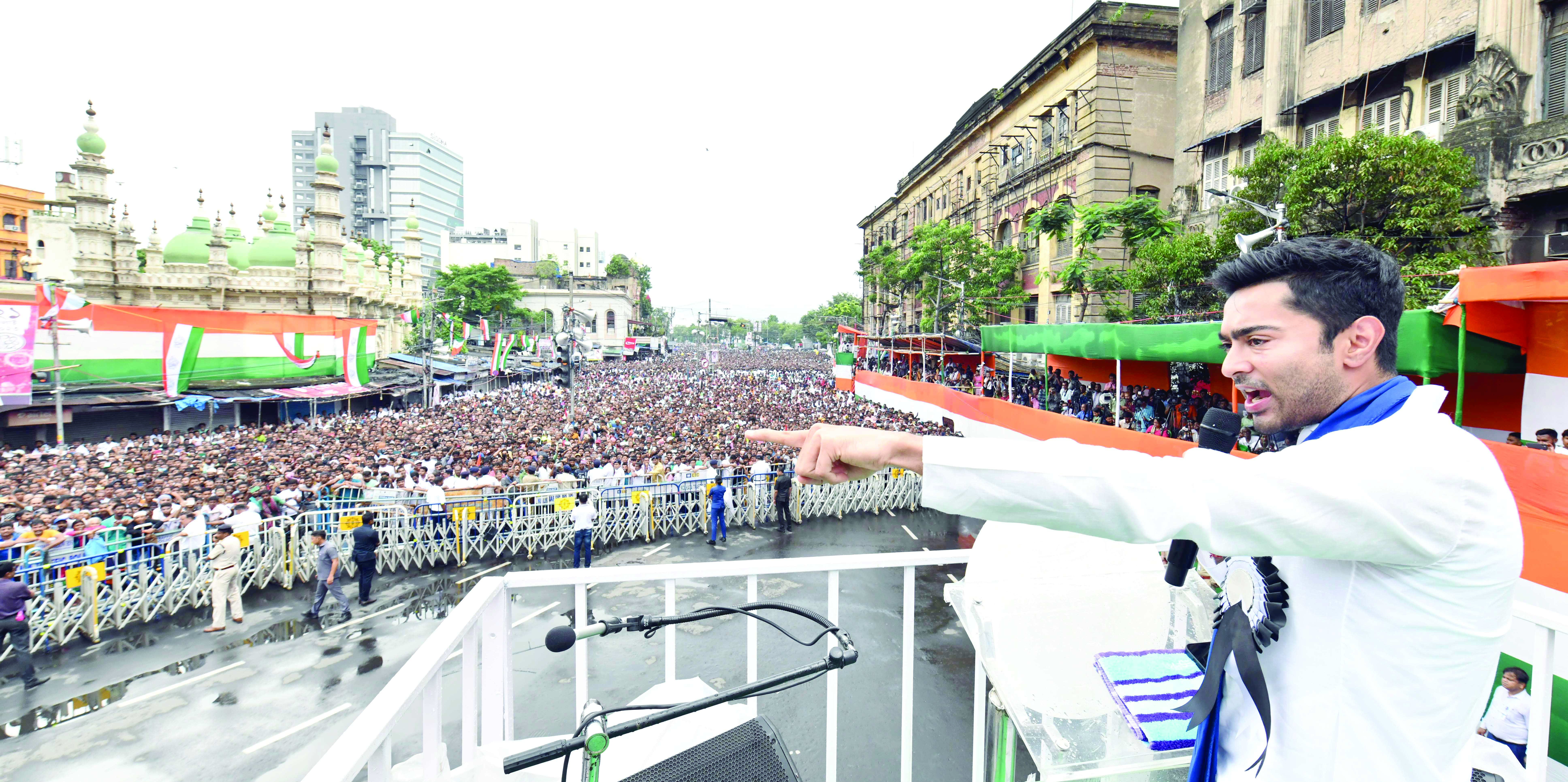 ‘Delhi Chalo’ call on Gandhi Jayanti: ‘Will hold massive stir demanding release of Bengal’s funds’