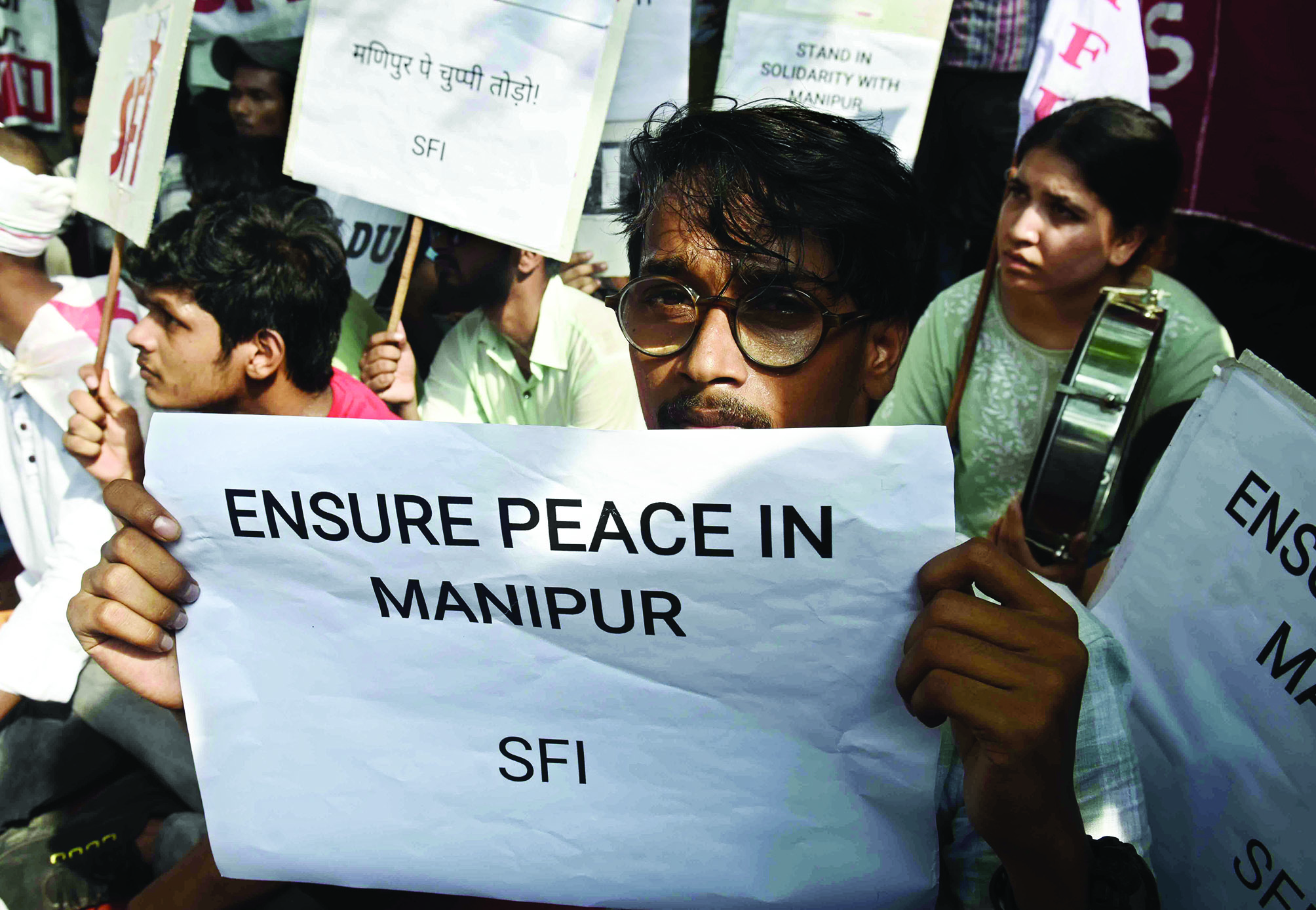 Manipur violence: Protesters in Delhi demand CM Biren Singh’s resignation Manipur violence: Protesters in Delhi demand CM Biren Singh’s resignation