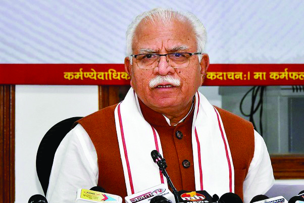 We cannot strengthen country if we divide it into castes: Khattar