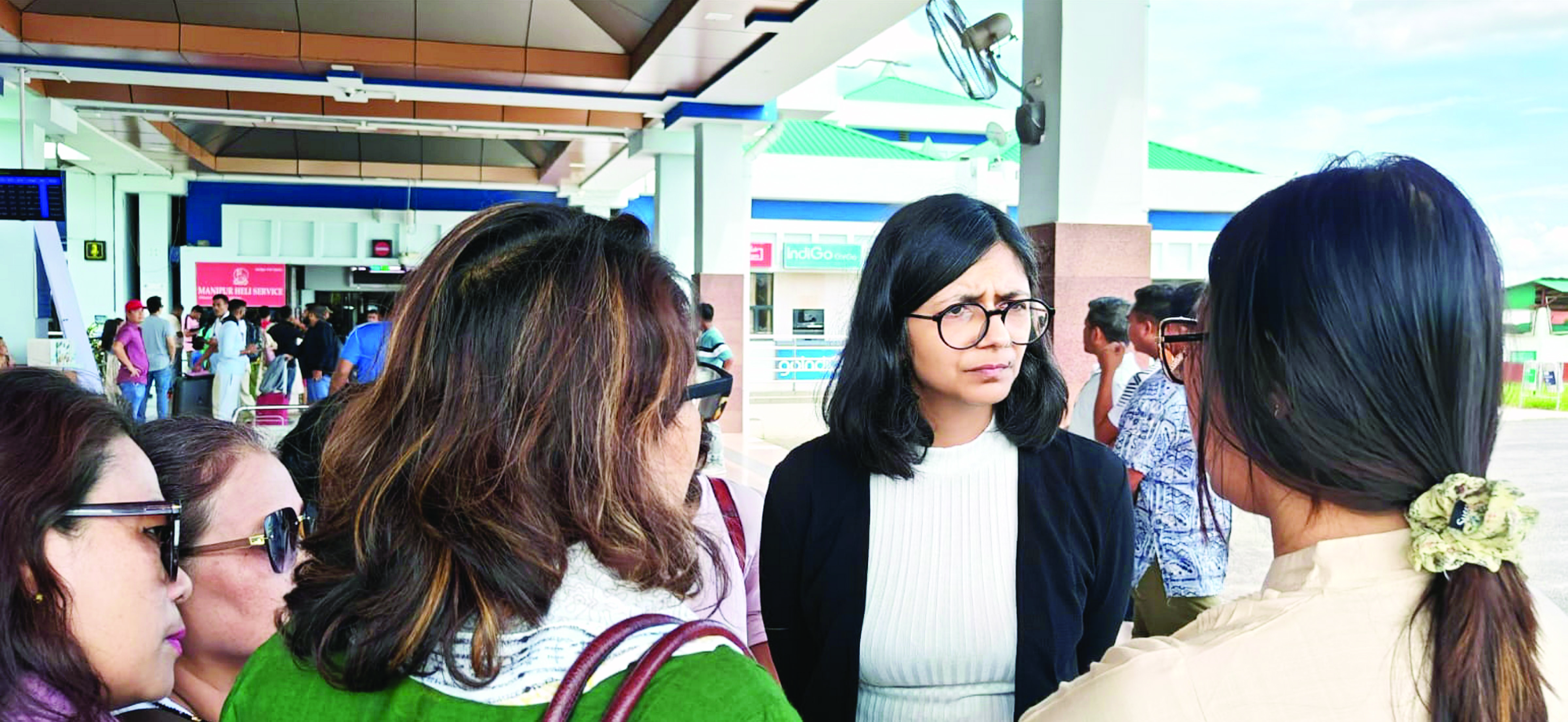 Not politics, in Manipur to assist   people, says DCW chief Maliwal