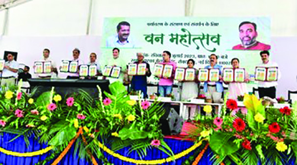Delhi govt’s 2nd Van Mahotsav begins at Dwarka Mela Ground Delhi govt’s 2nd Van Mahotsav begins at Dwarka Mela Ground