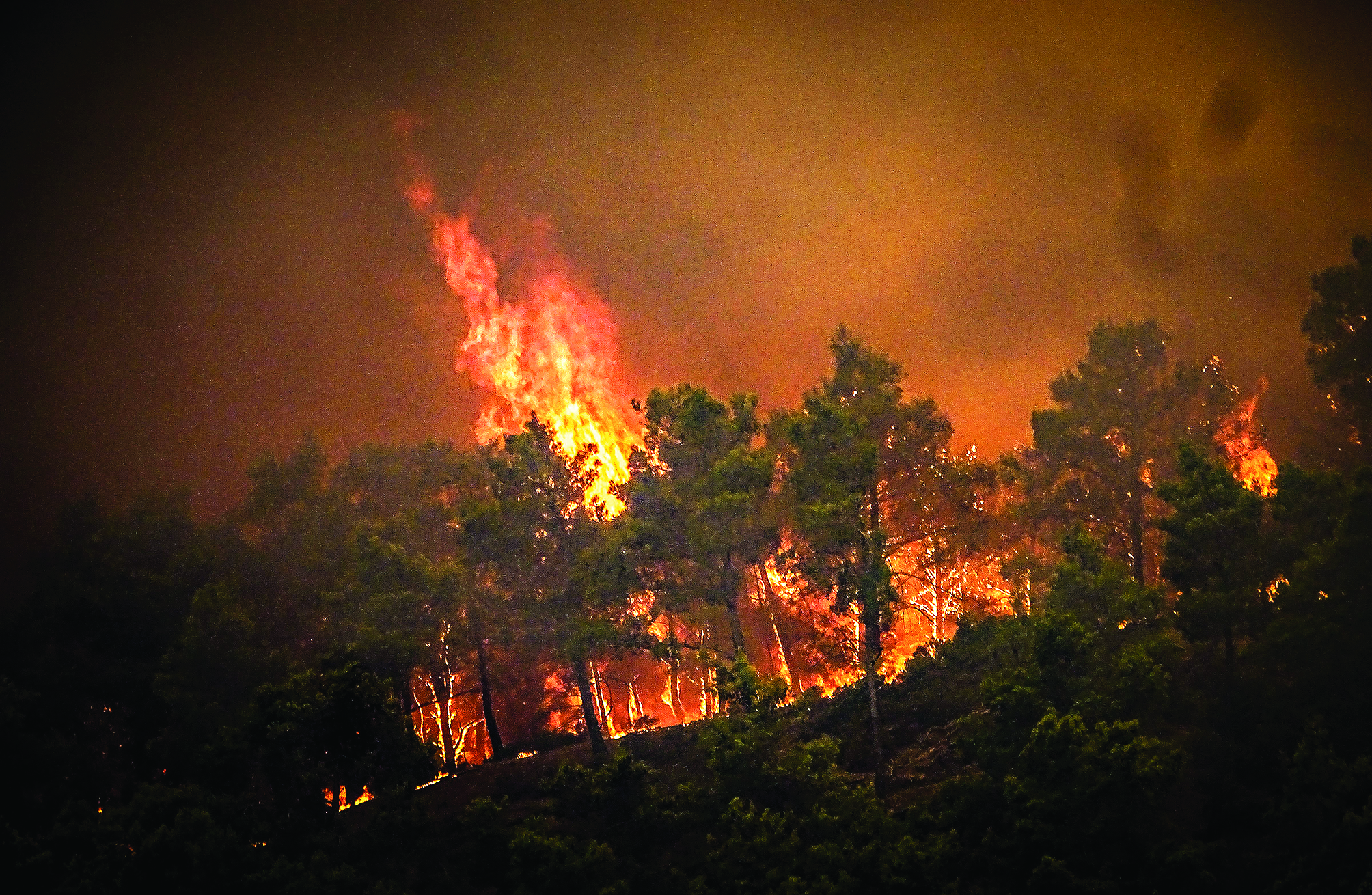 New evacuations ordered in Greece as high winds and heat fuel wildfires