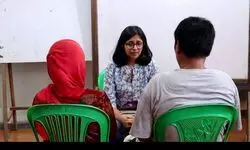 DCW Chief Swati Maliwal meets families of women stripped, paraded in Manipur DCW Chief Swati Maliwal meets families of women stripped, paraded in Manipur
