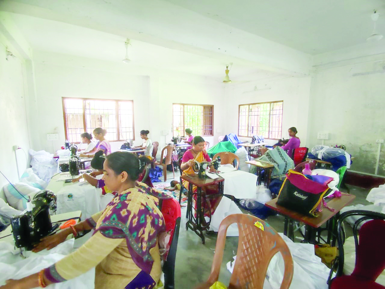 SHGs: Over 300 women become   self-reliant by making school uniforms