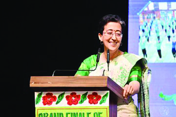 Govt ‘proud to promote’ India’s ancient traditions at school-level: Min Atishi Govt ‘proud to promote’ India’s ancient traditions at school-level: Min Atishi