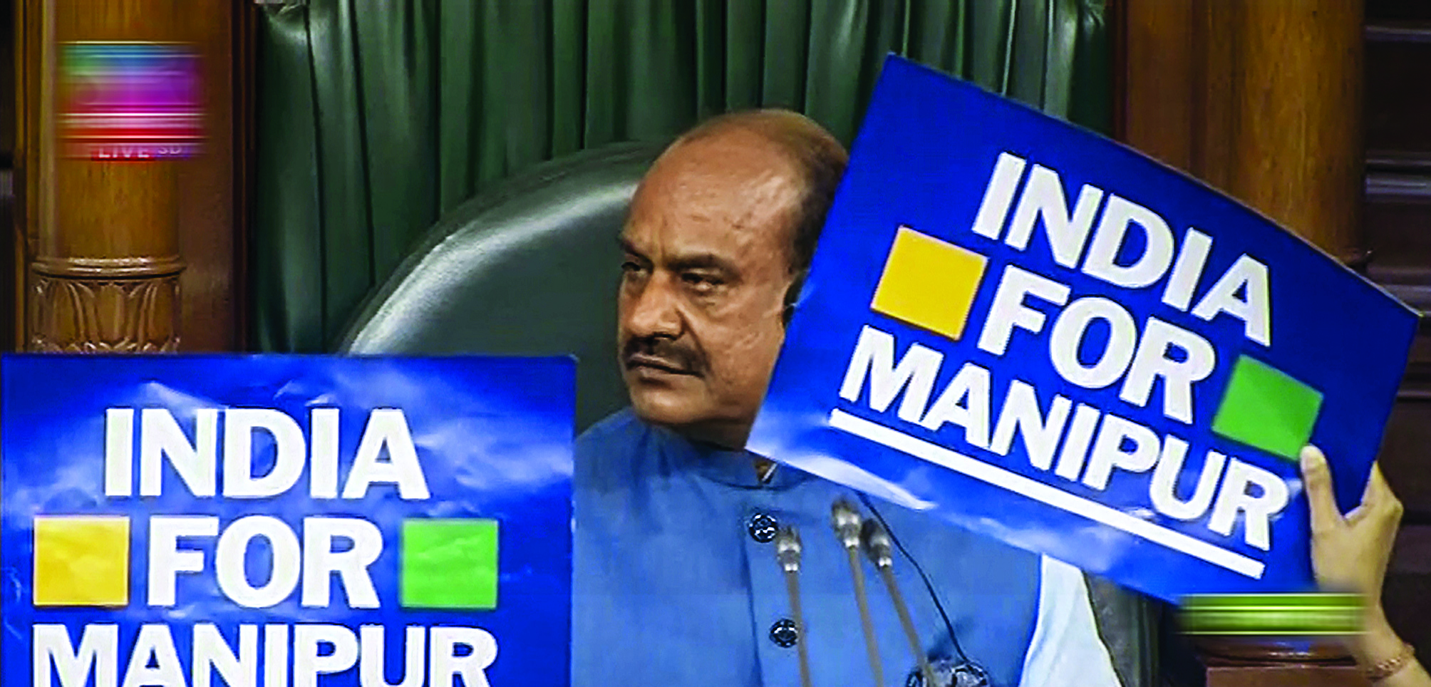 No-confidence motion against govt admitted in Lok Sabha No-confidence motion against govt admitted in Lok Sabha