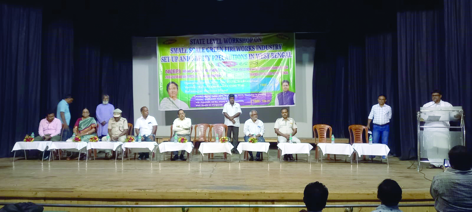 Maheshtala: 200 manufacturers attend green firecracker training workshop