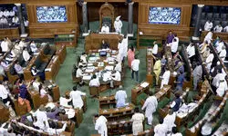Amid opposition protest on Manipur issue Lok Sabha gets adjourned for the day