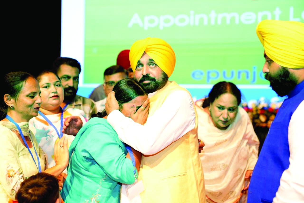 Punjab CM hands over regular job letters to 12,710 teachers Punjab CM hands over regular job letters to 12,710 teachers