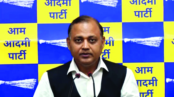 AAP blames BJP for rising crime, urges action for safety of women AAP blames BJP for rising crime, urges action for safety of women