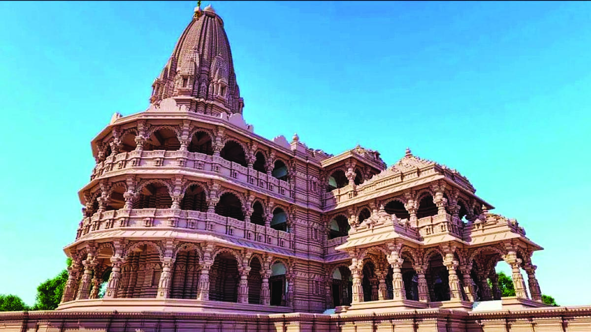 Ram Temple construction picks up pace Ram Temple construction picks up pace