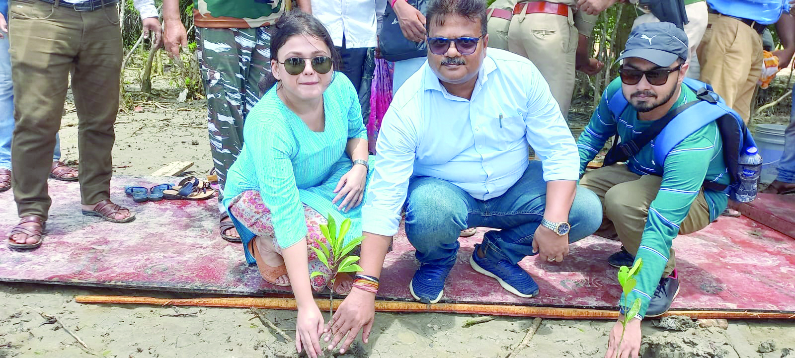 State forest department allocates land to NGO for carrying out mangrove plantation and maintenance