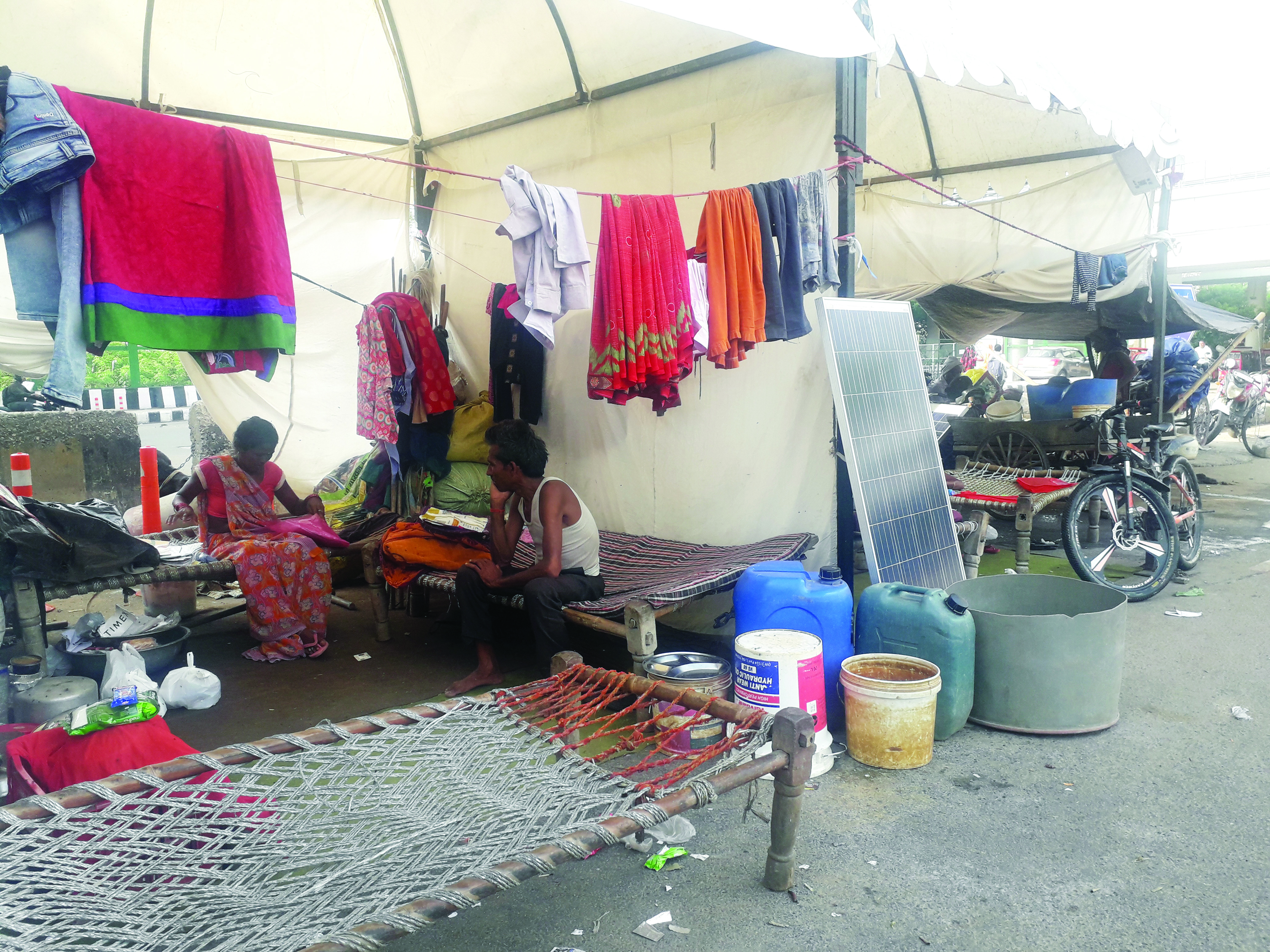Dire: Flood victims wallow in despair in squalid relief camp