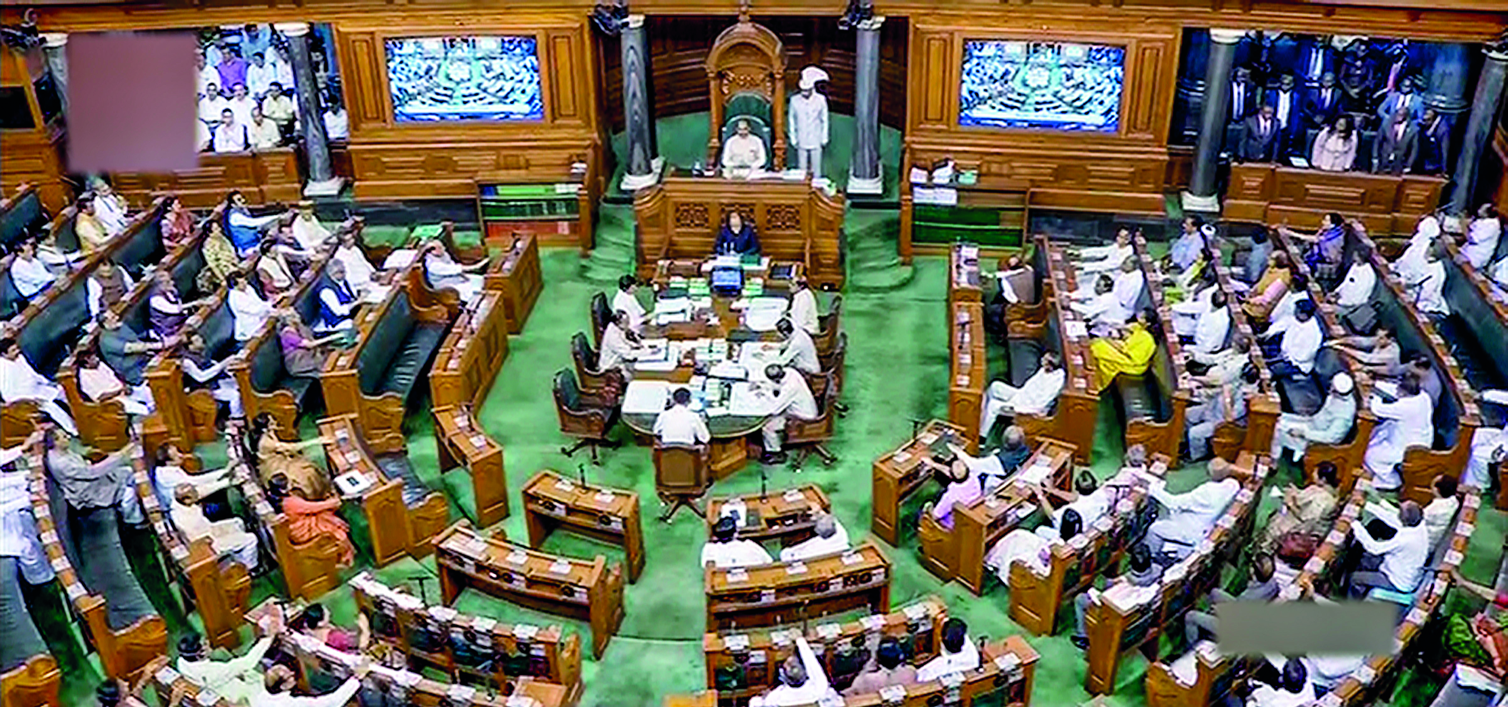 Both Houses adjourned for the day as deadlock over Manipur continues Both Houses adjourned for the day as deadlock over Manipur continues