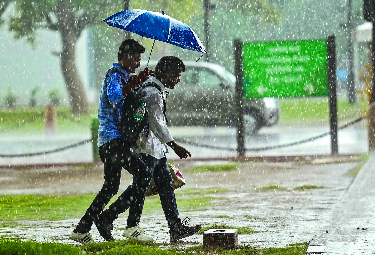 Rain effect: Delhi’s July air best in 5 years Rain effect: Delhi’s July air best in 5 years