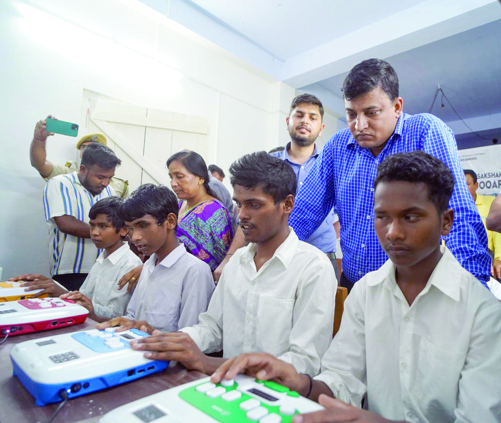 Alipurduar’s blind school receives 4 ‘annie devices’