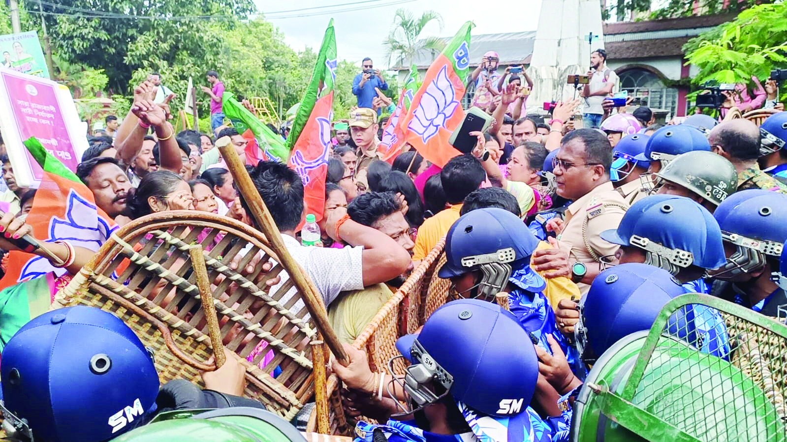 Protesters in Cooch Behar demand justice for rape and murder victim