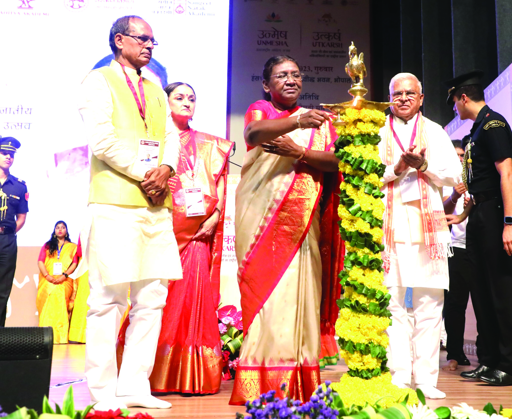 MP: Prez attends ‘Unmesh and Utkarsh’ fest