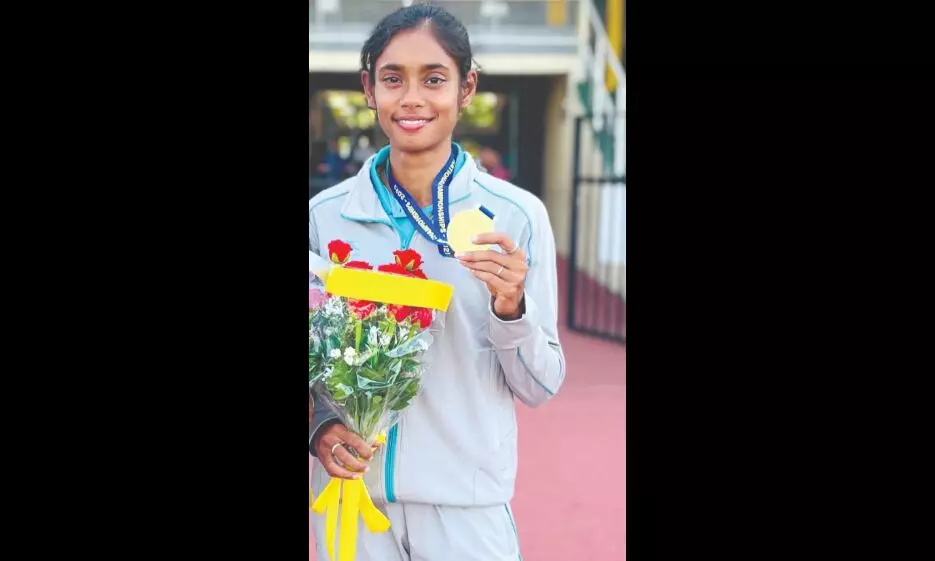 Raiganj girl wins 2 gold medals at Nat’l Athletics Championship in Sri Lanka
