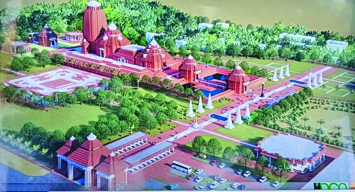 ‘Construction work of Digha’s Jagannath temple going on in full swing’ ‘Construction work of Digha’s Jagannath temple going on in full swing’