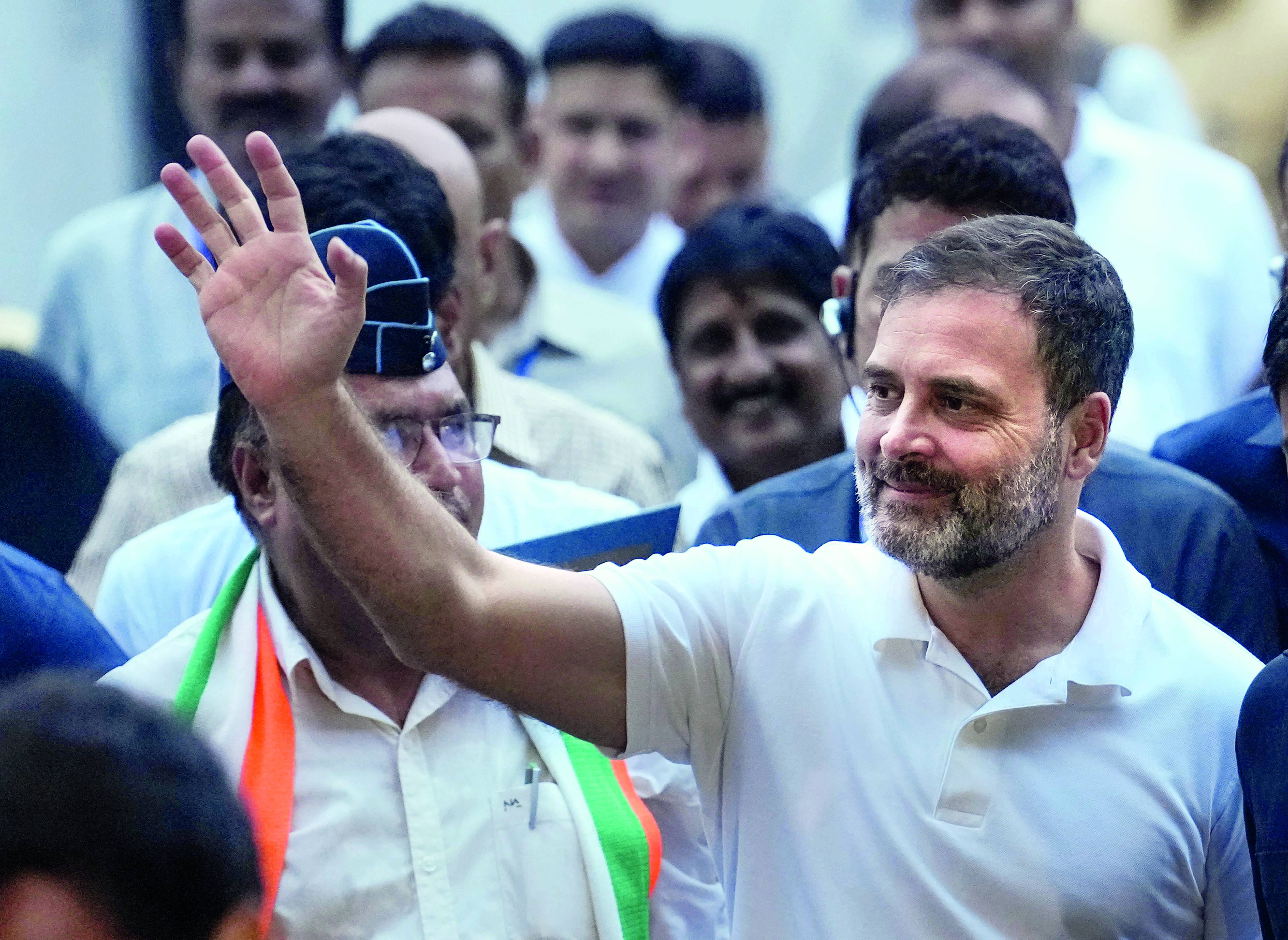 Big relief for Rahul Gandhi as SC stays his conviction Big relief for Rahul Gandhi as SC stays his conviction