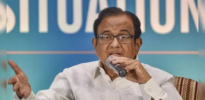 Freedom suppressed all over India but most severely in Jammu and Kashmir, claims Chidambaram