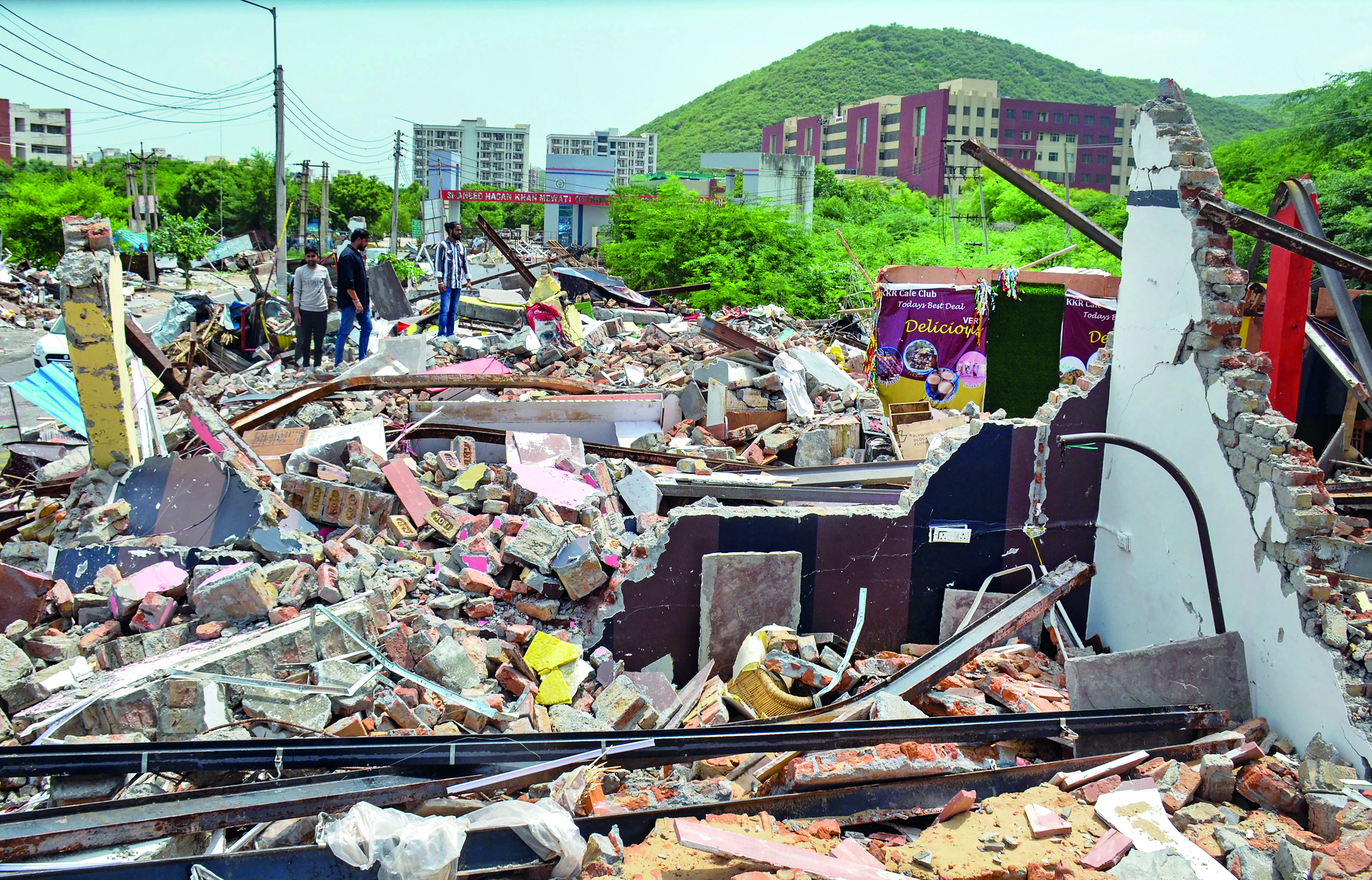 HC halts demolition drive in Nuh HC halts demolition drive in Nuh