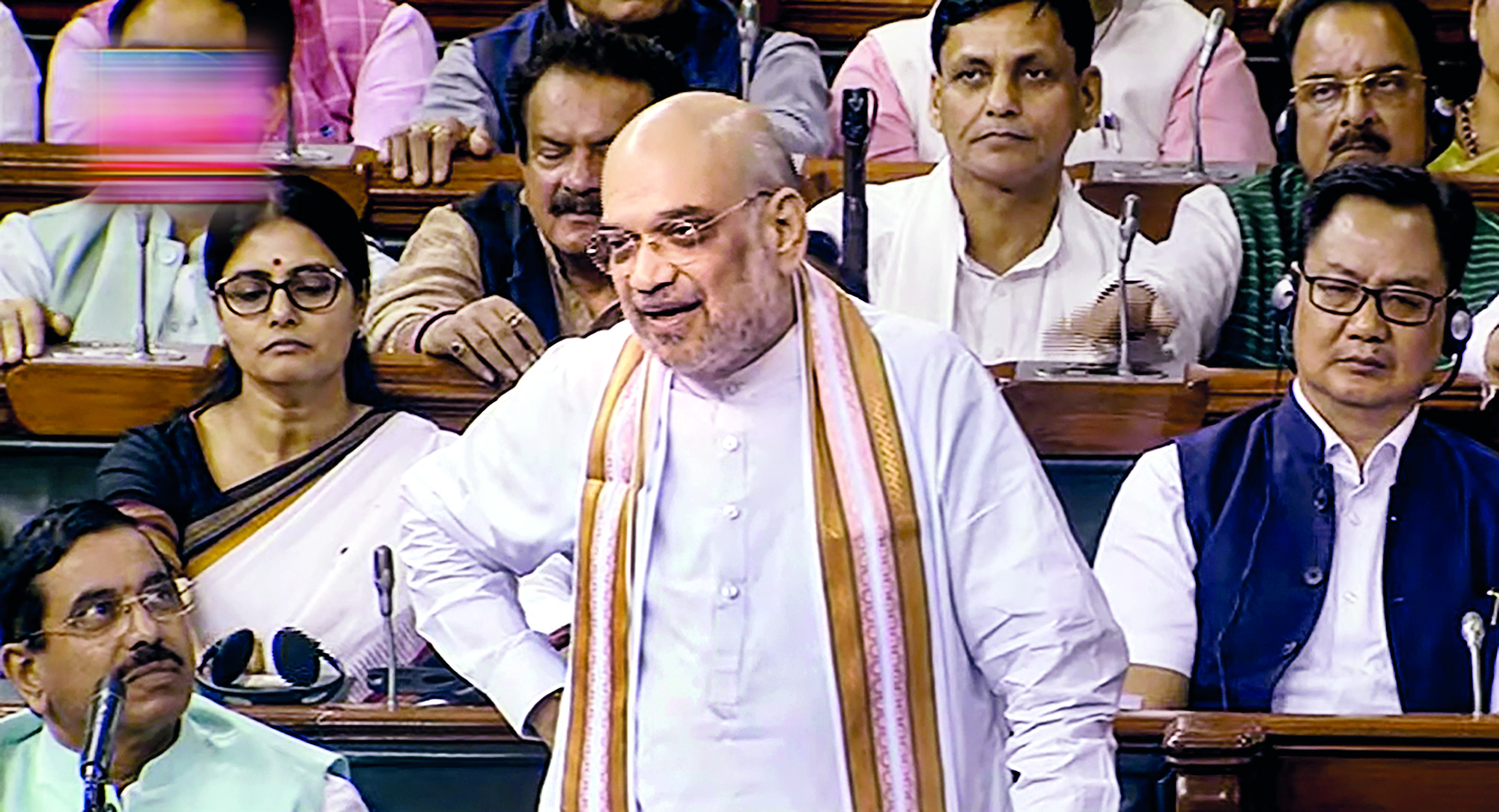 Amit Shah condemns Manipur violence in Parliament Amit Shah condemns Manipur violence in Parliament