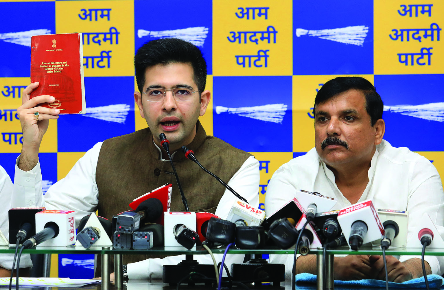 Raghav Chadha calls signature forgery allegations ‘baseless’