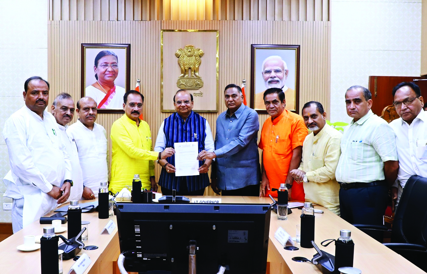 BJP asks L-G to intervene on removal of Question Hour in Delhi Assembly BJP asks L-G to intervene on removal of Question Hour in Delhi Assembly